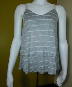 3 FOR $10!! • Striped Layer Tank / size (S)